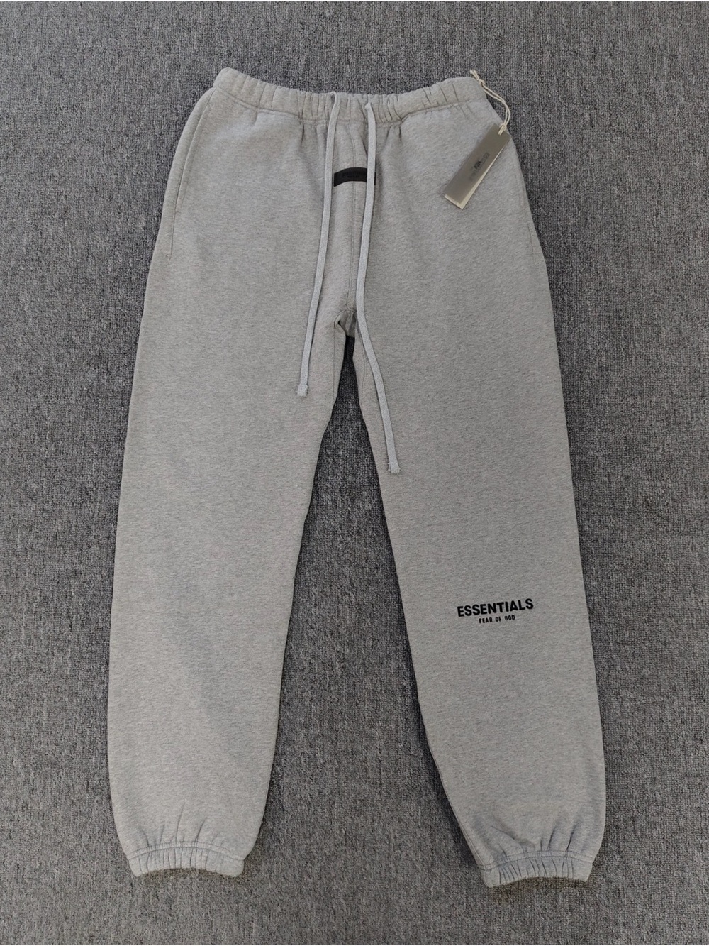 Essentials Men's Light Gray Logo Sweatpants S-XL